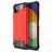 Mobigear Outdoor Samsung Galaxy A22 5G Plastique rigide Coque arrière Antichoc - Rouge