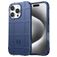 Mobigear Rugged Shield Coque iPhone 16 Pro Coque arrière en TPU Souple Anti-Chocs - Bleu