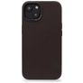 Decoded Coque iPhone 14 Plus MagSafe Coque arrière en Cuir Véritable Anti-Chocs - Chocolate Brown