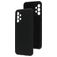 Mobiparts Coque Samsung Galaxy A23 Coque arrière en Silicone - Noir