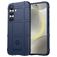 Mobigear Rugged Shield Coque Samsung Galaxy S25 Coque arrière en TPU Souple Anti-Chocs - Bleu