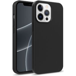 Mobigear Bio Coque iPhone 14 Pro Max Coque arrière en Eco-Friendly - Noir