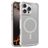 Mobigear Armor Shield Coque iPhone 16 Pro MagSafe Coque arrière Rigide - Gris