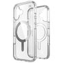 Speck Presidio Perfect Clear Coque Transparente iPhone 16 MagSafe Coque arrière Rigide Anti-Chocs - Transparent