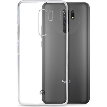 Mobilize Gelly Coque Transparente Xiaomi Redmi 9 Coque arrière en TPU Souple - Transparent
