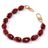 Mobigear Pebble Cordon de téléphone universel réglable Plastique rigide - Ruby Red