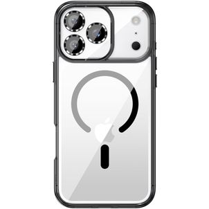 Valenta Trend Coque iPhone 17 Pro MagSafe Coque arrière Rigide - Noir