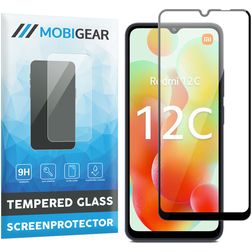 Mobigear Premium Xiaomi Redmi 12C Verre trempé Protection d'écran - Compatible coque
