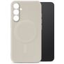 My Style Protective Flex Coque Samsung Galaxy S26 Plus MagSafe Coque arrière en TPU Souple - Antique White