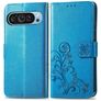 Mobigear Clover Housse Google Pixel 10 Etui Porte-Monnaie - Bleu