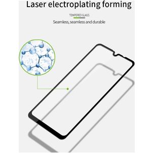 Mobigear Premium LG K40s Verre trempé Protection d'écran - Compatible Coque - Noir