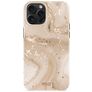 MIO iPhone 15 Pro Max MagSafe Plastique rigide Coque arrière - Gold Marble