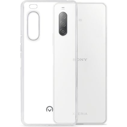 Mobilize Gelly Transparent Sony Xperia 10 II TPU souple Coque arrière - Transparent