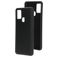 Mobiparts Coque Samsung Galaxy A21s Coque arrière en Silicone - Noir