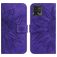 Mobigear Sunflower Housse Motorola Moto G72 Etui Porte-Monnaie - Violet
