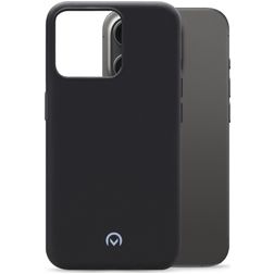 Mobilize Rubber Gelly Coque iPhone 15 Pro Coque arrière en TPU Souple - Matt Black