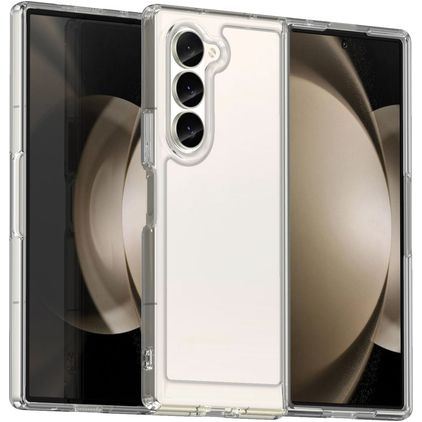 Mobigear Crystal Coque Transparente Samsung Galaxy Z Fold 6 Coque arrière Rigide - Transparent