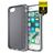 ITSkins SpectrumClear Coque iPhone SE (2022) Coque arrière en TPU Souple Anti-Chocs - Smoke