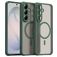 Mobigear Shockproof Samsung Galaxy S26 FE MagSafe Plastique rigide Coque arrière - Vert