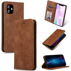 Mobigear Retro Slim Housse iPhone 11 Etui - Marron