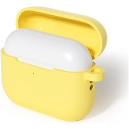 Mobigear Colors Coque Apple AirPods Pro 3 en Silicone Souple - Jaune