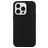 Mobigear Colors Coque iPhone 14 Pro Max Coque arrière en TPU Souple - Noir