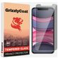 GrizzlyCoat Easy Fit AntiSpy iPhone 11 Verre trempé Protection d'écran Confidentialité - Compatible Coque + Cadre d'installation