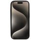 Mobiparts Coque iPhone 15 Pro MagSafe Coque arrière en Silicone - Noir