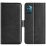 Mobigear Slim Magnet Housse Nokia G21 Etui Porte-Monnaie - Noir
