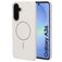 Mobiparts Slim Line Samsung Galaxy A36 MagSafe Plastique rigide Coque arrière - Off White