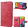 Mobigear Butterfly Housse Samsung Galaxy M53 Etui Porte-Monnaie - Rouge