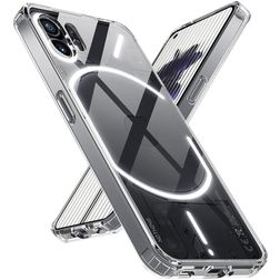 Mobigear Crystal Transparent Nothing Phone (2) Plastique rigide Coque arrière - Transparent