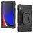 Mobilize Rotating Defender Samsung Galaxy Tab S9 Plastique rigide / Silicone Coque arrière + Bandoulière + Support - Noir