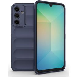 Mobigear Bumpy Samsung Galaxy A16 TPU souple Coque arrière - Bleu foncé
