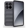 Mobigear Bumpy Coque Xiaomi 15 Pro Coque arrière en TPU Souple - Gris