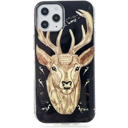 Mobigear Design Coque iPhone 12 Pro Max Coque arrière en TPU Souple - Cerf