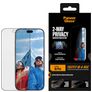 PanzerGlass 2-Way Privacy iPhone 18 Pro Verre trempé Protection d'écran Confidentialité - Compatible Coque + Cadre d'installation - Noir