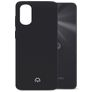 Mobilize Rubber Gelly Coque Motorola Moto G22 Coque arrière en TPU Souple - Matt Black