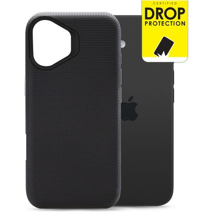 My Style Tough Coque iPhone 17 Coque arrière Rigide Anti-Chocs - Noir