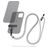 Mobilize Lanyard Cordon de téléphone universel réglable - Gris