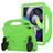 Mobigear Thumbs Up Coque iPad 10 (2022) Coque de tablette pour enfants avec Poignée Enfants en EVA - Vert