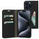 Mobiparts Classic Wallet iPhone 15 Pro Max Étui Portefeuille - Noir
