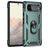 Mobigear Armor Ring Coque Google Pixel 6 Coque arrière Rigide Anti-Chocs avec Anneau-Support - Vert
