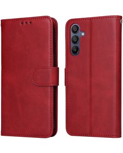 Mobigear Wallet Housse Samsung Galaxy A16 Etui Porte-Monnaie - Rouge