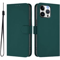 Mobigear Urban Wallet Housse iPhone 16 Pro Max Etui Porte-Monnaie - Vert