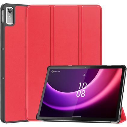 Mobigear Tri-Fold Lenovo Tab P11 Gen 2 Étui - Rouge