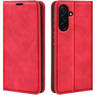 Mobigear Retro Slim Housse Samsung Galaxy A27 Etui Porte-Monnaie - Rouge
