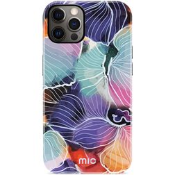 MIO Coque iPhone 12 MagSafe Coque arrière Rigide - Flowers