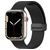 Mobigear Sport Mag Bracelet Silicone Apple Watch Fermeture magnétique - 49/46/45/44 mm - Noir