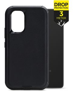 Mobilize Defender Coque Samsung Galaxy A53 Coque arrière Rigide Anti-Chocs - Noir